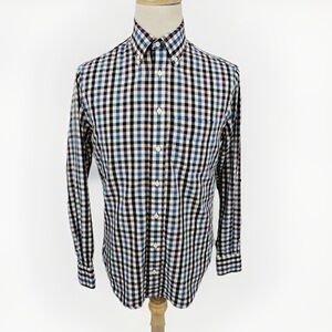 Gitman‎ Bros Mens Button Down Shirt SZ XXL Huckberry Brand plaid business casual